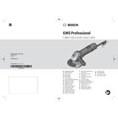  Winkelschleifer & Metallbearbeitung Kleine Winkelschleifer Bosch Winkelschleifer GWS 7-115 E 12368953