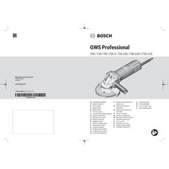 Winkelschleifer & Metallbearbeitung Kleine Winkelschleifer Bosch Winkelschleifer GWS 750 (125 mm) 12368931