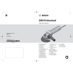  Winkelschleifer & Metallbearbeitung Kleine Winkelschleifer mit X-LOCK Bosch Winkelschleifer mit X-LOCK GWX 750-125 12368902