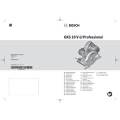  Akku-Geräte Akku-Handkreissägen Bosch Akku-Kreissäge GKS 18V-LI, Solo Version, im Karton 12369168