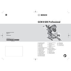  Stationärgeräte & Tische Kapp- und Gehrungssägen & Arbeitstische Bosch Paneelsäge GCM 8 SDE 12368833