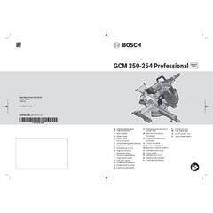  Stationärgeräte & Tische Kapp- und Gehrungssägen & Arbeitstische Bosch Paneelsäge GCM 350-254 12368831