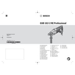 Diamantbohrsysteme Bosch Schlagbohrmaschine GSB 162-2 RE, mit Handwerkerkoffer 12369054