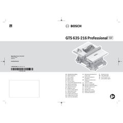  Tischkreissägen & Arbeitstische Bosch Tischsäge GTS 635-216 12368811