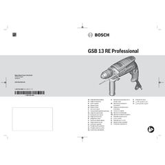  Bohr- & Schlagbohrmaschinen Schlagbohrmaschinen Bosch Schlagbohrmaschine GSB 13 RE 12369040