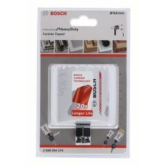  Endurance for Heavy Duty Lochsägen Bosch Endurance for Heavy Duty Carbide-Lochsäge 64 mm, für Dreh- und Schlagbohrer 12373565