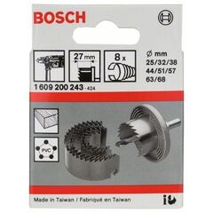  Sägeblatt- und Lochsägen-Sets 8-teilige Lochsägen-Sets für Holz und Kunststoffe Bosch 8-tlg. Lochsägen-Set, 25–68 mm, für Dreh- und Schlagbohrer 12372310
