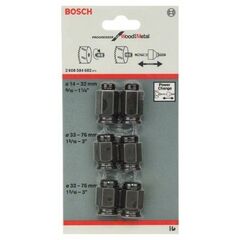  Power Change-Adaptermuttern Bosch 6-tlg. Übergangsadapter-Set, für Dreh- und Schlagbohrer 12373847
