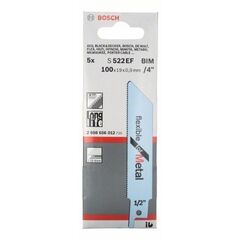  S 522 EF Flexible for Metal Säbelsägeblätter Bosch Säbelsägeblatt S 522 EF, für Säbelsägen 12373999
