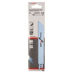  S 922 AF Flexible for Metal Säbelsägeblätter Bosch Säbelsägeblatt S 922 AF, für Säbelsägen 12373996