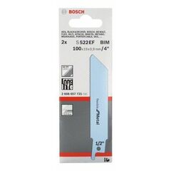  S 522 EF Flexible for Metal Säbelsägeblätter Bosch Säbelsägeblatt S 522 EF, für Säbelsägen 12374000