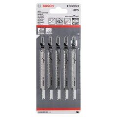  Extra-Clean for Wood T 308 BO Stichsägeblätter Bosch Stichsägeblatt T 308 BO, für Stichsägen 12374122