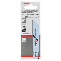  S 522 AF Flexible for Metal Säbelsägeblätter Bosch Säbelsägeblatt S 522 AF, für Säbelsägen 12373995