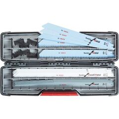  Säbelsägeblatt-Sets 20-teilige All-in-One-Tough Box-Säbelsägeblatt-Sets Bosch 20-tlg. Säbelsägeblatt-Set, ToughBox für Wood and Metal, für Säbelsägen 12372319