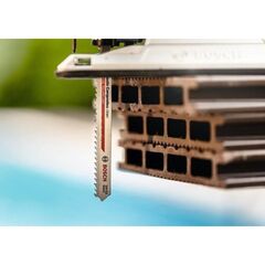  EXPERT ‘Plastic Composites Clean’ T 301 CHM Stichsägeblätter Bosch EXPERT ‘Plastic Composites Clean’ T 301 CHM Stichsägeblatt, 3 Stück, für Stichsägen 12374136