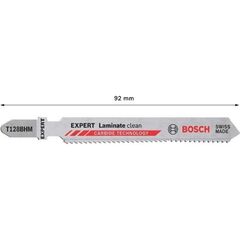  EXPERT ‘Laminate Clean’ T 128 BHM Stichsägeblätter Bosch EXPERT ‘Laminate Clean’ T128 BHM Stichsägeblatt, 3 Stück, für Stichsägen 12374094