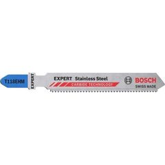  EXPERT ‘Stainless Steel’ T 118 EHM Stichsägeblätter Bosch EXPERT ‘Stainless Steel’ T 118 EHM Stichsägeblatt, 3 Stück, für Stichsägen 12374132