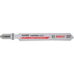  EXPERT ‘Laminate Clean’ T 128 BHM Stichsägeblätter Bosch EXPERT ‘Laminate Clean’ T128 BHM Stichsägeblatt, 3 Stück, für Stichsägen 12374094
