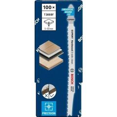  EXPERT ‘Hardwood 2-Side Clean’ T 308 BF Stichsägeblätter Bosch EXPERT ‘Hardwood 2-side clean’ T 308 BF Stichsägeblatt, 100 Stück, für Stichsägen 12374096