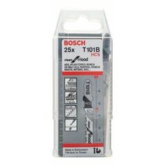  T 101 B Clean for Wood Stichsägeblätter Bosch Stichsägeblatt T 101 B, für Stichsägen 12374266