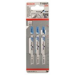  T 118 AF Flexible for Metal Stichsägeblätter Bosch Stichsägeblatt T 118 AF, für Stichsägen 12374195