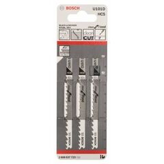  U 101 D Clean for Wood Stichsägeblätter Bosch Stichsägeblatt U 101 D, für Stichsägen 12374298