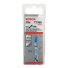  T 118 A Basic for Metal Stichsägeblätter Bosch Stichsägeblatt T 118 A, für Stichsägen 12374280