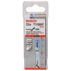  T 118 AF Flexible for Metal Stichsägeblätter Bosch Stichsägeblatt T 118 AF, für Stichsägen 12374197
