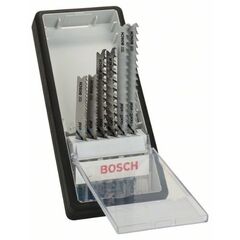  Stichsägeblätter 6-teilige Stichsägeblatt-Sets Progressor mit U-Schaft Bosch 6-tlg. Stichsägeblatt-Set Wood and Metal, Robust Line, Progressor, U-Schaft, für Stichsägen 12374337