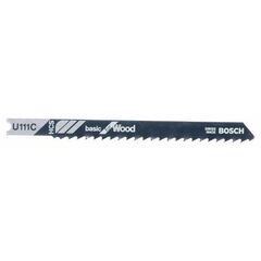  U 111 C Basic for Wood Stichsägeblätter Bosch Stichsägeblatt U 111 C, für Stichsägen 12374302