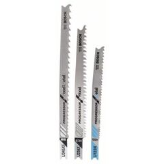  Säbelsägeblatt-Sets 3-teilige Mixed Sets Progressor for Wood and Metal mit U-Schaft Bosch 3-tlg. Stichsägeblatt-Set, U-Schaft, Progressor for Wood and Metal, für Stichsägen 12374336