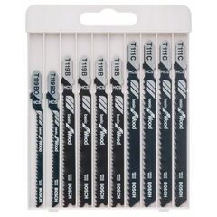  Stichsägeblätter 10-teilige Holzstichsägeblatt-Sets Basic for Wood mit T-Schaft Bosch 10-tlg. Stichsägeblatt-Set Basic for Wood, für Stichsägen 12374322