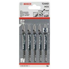  T 244 D Speed for Wood Stichsägeblätter Bosch Stichsägeblatt T 244 D, für Stichsägen 12374246