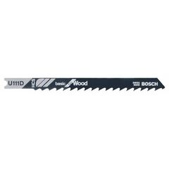  U 111 D Basic for Wood Stichsägeblätter Bosch Stichsägeblatt U 111 D, für Stichsägen 12374303