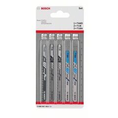  Säbelsägeblatt-Sets 5-teiliges Set Wood and Metal, doppelter Schaft Bosch 5-tlg. Stichsägeblatt-Set Wood and Metal, T-Schaft, für Stichsägen 12374341
