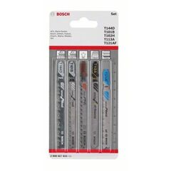  Stichsägeblätter 5-teilige Allround-Sets mit T-Schaft Bosch 5-tlg. Stichsägeblatt-Set Allrounder, T-Schaft, für Stichsägen 12374328