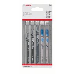  Stichsägeblätter 5-teilige Stichsägeblatt-Sets Basic for Wood and Metal mit T-Schaft Bosch 5-tlg. Stichsägeblatt-Set Wood and Metal Basic, T-Schaft, für Stichsägen 12374329