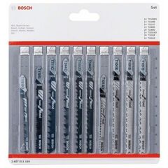  Säbelsägeblatt-Sets 10-teilige Stichsägeblatt-Sets Wood mit T-Schaft Bosch 10-tlg. Stichsägeblatt-Set für Wood, T-Schaft, für Stichsägen 12374331