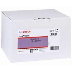  N476 Best for Finish Vliespads zum Handschleifen Bosch Vlies Ultra Fine S Handpad, 152x229mm, für Handschleifen 12375249