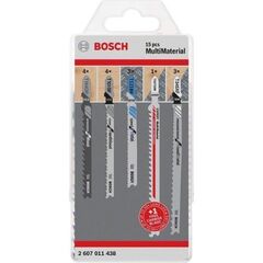  Stichsägeblätter 15-teilige MultiMaterial Stichsägeblatt-Sets mit T-Schaft Bosch 15-tlg. Stichsägeblatt-Set für Multimaterial, T-Schaft, für Stichsägen 12374310