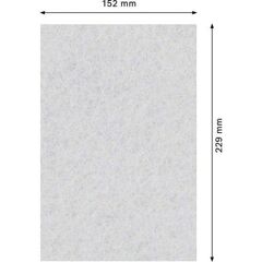  EXPERT N880 Vliespads zum Handschleifen Bosch EXPERT N880 Vliespad zum Handschleifen, 152 x 229 mm, Reinigung, für Handschleifen 12375225
