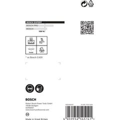  EXPERT S473 Standard Schleifpads Bosch EXPERT S473 Standard Pad, 98 x 120 x 13 mm, M, F, SF, 3-tlg., für Handschleifen 12375207