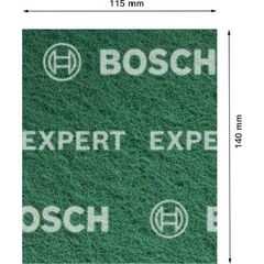  EXPERT N880 Vliespads zum Handschleifen Bosch EXPERT N880 Vliespad zum Handschleifen, 115 x 140 mm, Mehrzweck XS, 2-tlg., für Handschleifen 12375220