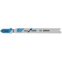  T 118 A Basic for Metal Stichsägeblätter Bosch Stichsägeblatt T 118 A, für Stichsägen 12374281