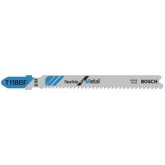  T 118 BF Flexible for Metal Stichsägeblätter Bosch Stichsägeblatt T 118 BF, für Stichsägen 12374200