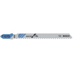  T 127 D Special for Alu Stichsägeblätter Bosch Stichsägeblatt T 127 D, für Stichsägen 12374213