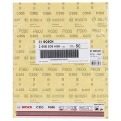  C355 Schleifpapier zum Handschleifen Bosch Schleifblatt C355, für Handschleifen 12375312