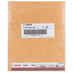  C470 Best for Wood and Paint Schleifpapier zum Handschleifen Bosch Schleifblatt C470, für Handschleifen 12375283