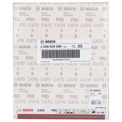  C470 Best for Wood and Paint Schleifpapier zum Handschleifen Bosch Schleifblatt C470, für Handschleifen 12375286