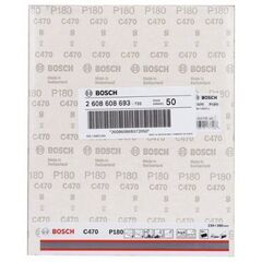  C470 Best for Wood and Paint Schleifpapier zum Handschleifen Bosch Schleifblatt C470, für Handschleifen 12375290